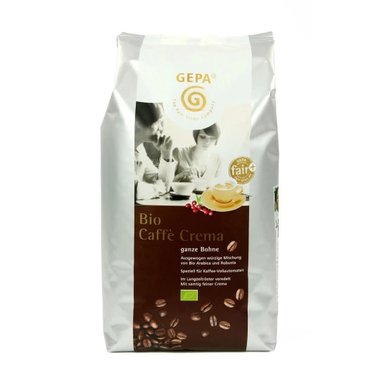 Gepa Bio Cafe Crema 1KG 1 Gepa Bio Cafe Crema 1KG