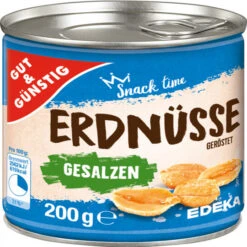 & Günstig Erdnüsse Geröstet & Gesalzen 200G