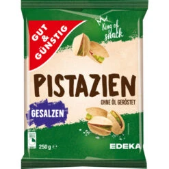 & Günstig Pistazien Geröstet & Gesalzen 250G