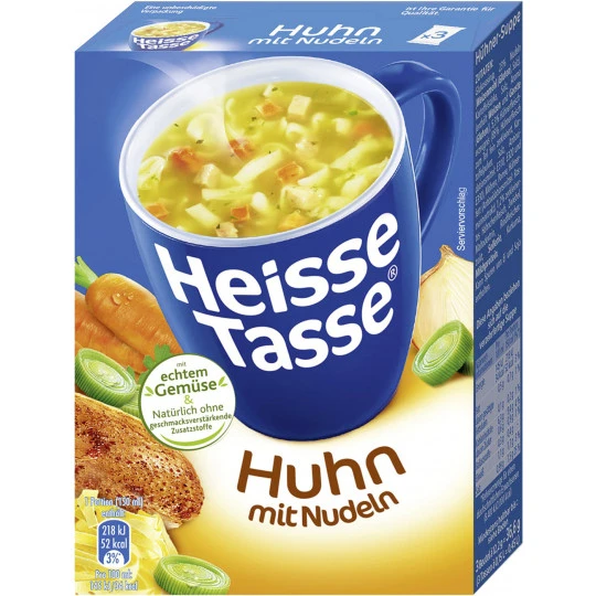 Tasse Huhn Mit Nudeln Suppe 36,6G 1 Tasse Huhn Mit Nudeln Suppe 36,6G