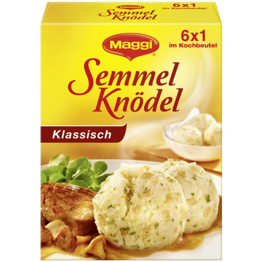 Semmel Knödel 6er Im Kochbeutel 200G 1 Semmel Knödel 6er Im Kochbeutel 200G